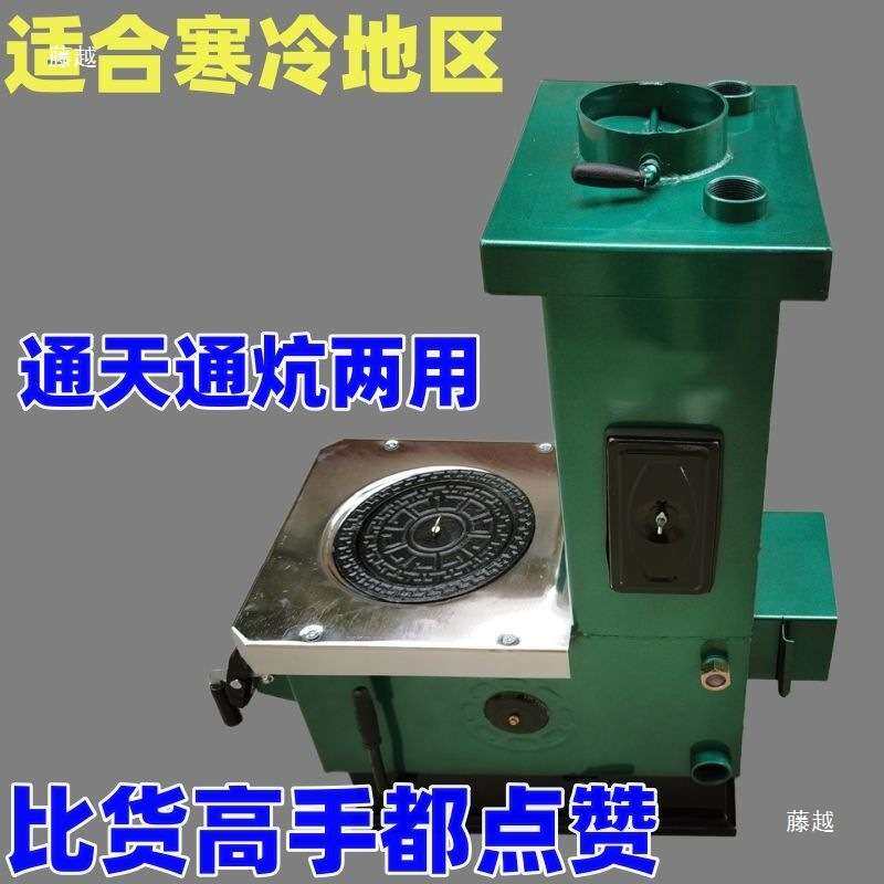 锅炉通炕炉新款家用柴煤两用炉小型柴火炉暖气炉新型插炕采暖炉