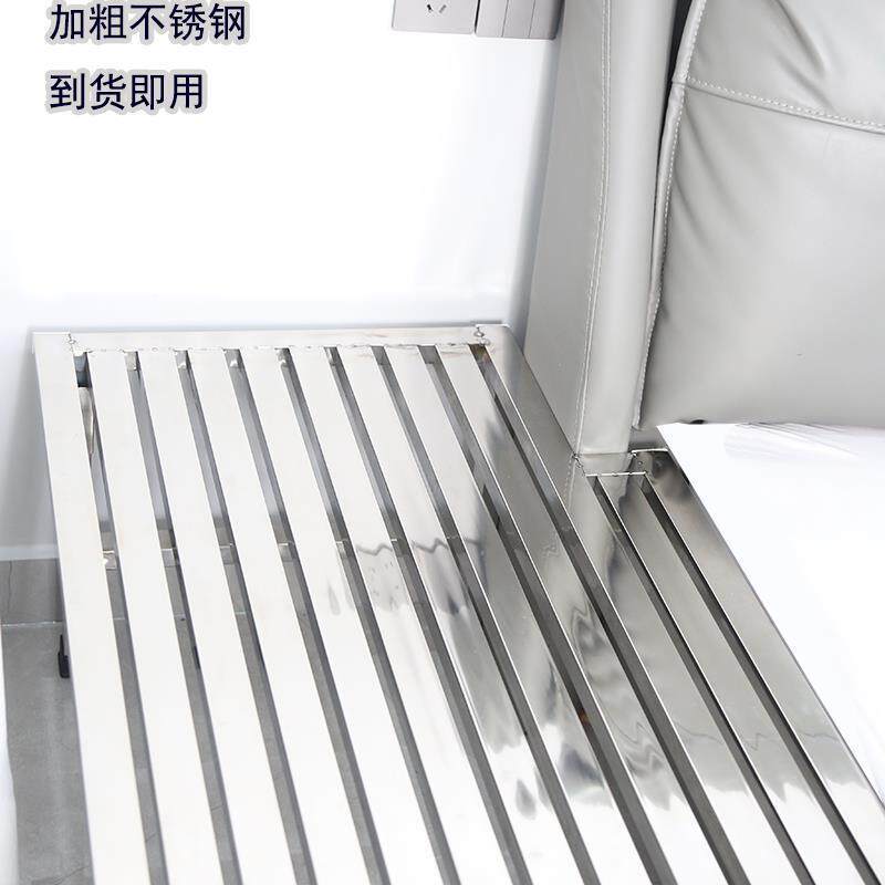 爸爸不锈钢儿童拼接床加宽大人床增宽延边无缝高可可定