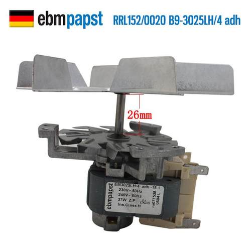原装ebmpapstRRL152/0020B9-3025LH/4adh230V37W干燥箱风机