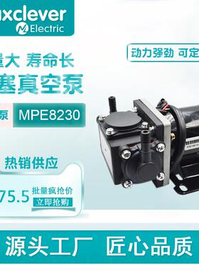 批量供应30L-75KPA长寿命抽气泵真空泵保鲜机两进气口活塞泵