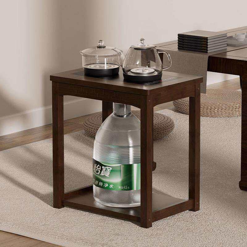 茶几小型家用户泡茶边几客厅沙发边柜烧水壶一体茶水柜水桶置物J&