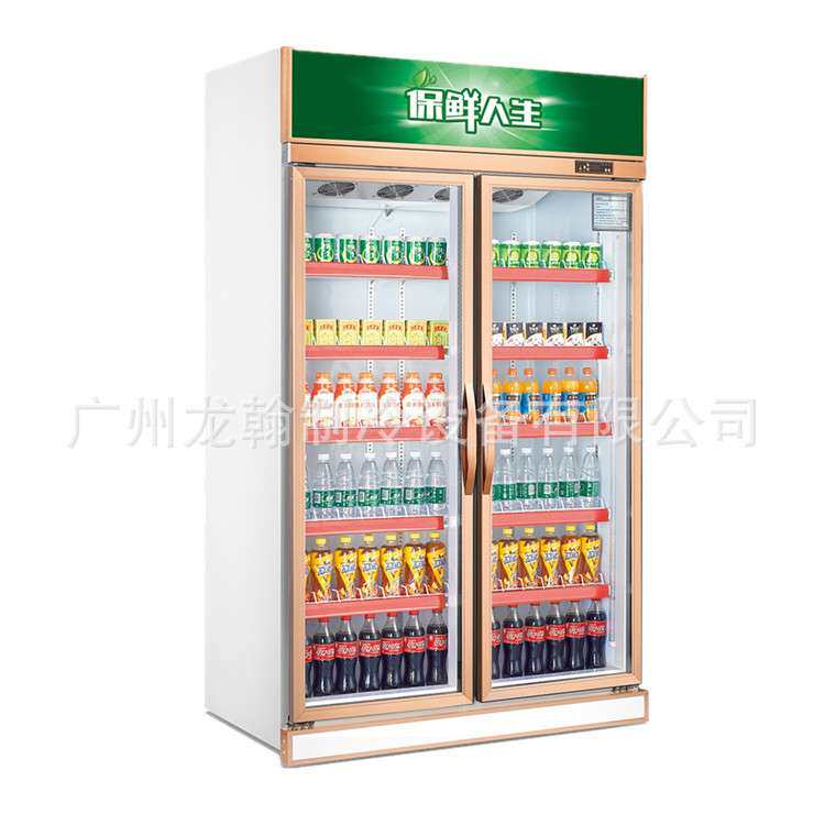 饮料展示柜双门三门四门五门整机便利店设商用冷柜啤酒鲜花柜