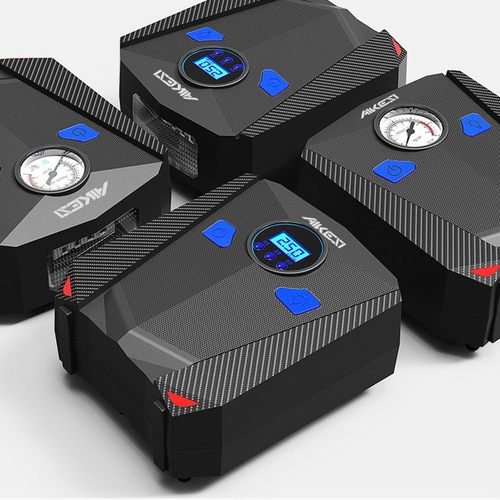 车载充气泵汽车打气泵数显12v便携式轮胎打气筒智能补胎补气轿车