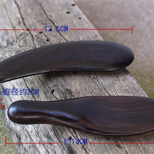 天然黑檀木刮痧板面部脸部全身通用绿檀木刮痧板香檀木刮痧板点穴