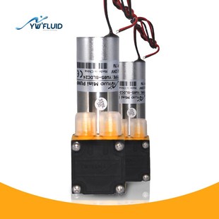 微型无刷隔膜泵小型抽气泵静音液泵自吸泵负压泵YW05直流真空泵