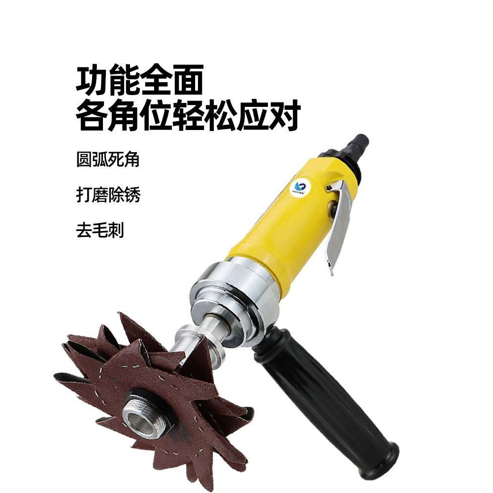 速豹气动八角砂打磨机八瓣砂抛光机凹槽异形不规则砂纸边角打磨