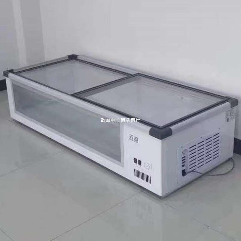 台式冷藏展示柜烧烤炸串串保鲜冷冻小型卧式冰柜三轮车摆摊小冰箱