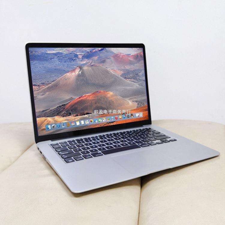 新款13寸电脑模型macbook全屏15寸道具树脂摆件笔记本假电脑