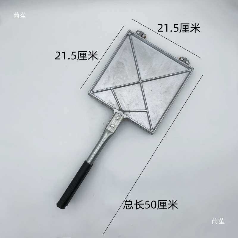 老式手工蛋卷机纯铝加厚脆皮机模具鸡蛋卷蛋卷夹家用