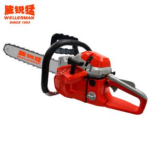 威锐猛油锯伐木锯汽油大功率52/58油锯伐树工业家用手提链条锯