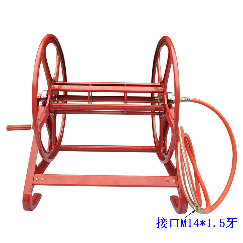 喷雾管加厚绕打架机动管药机 高压泵农收用管器卷管机器架子200米