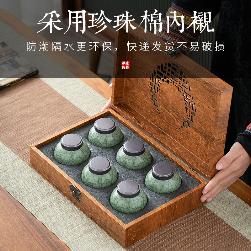高档茶叶包装盒礼盒装空盒子空礼盒小茶罐精致金骏眉碎银子定制