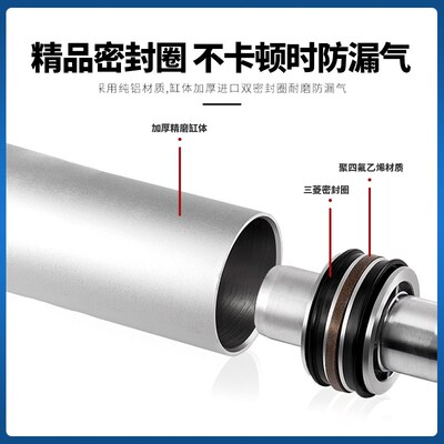 小型气动大推力标准气缸SC32/40/50/63/80/100/125-25X50X75X100S