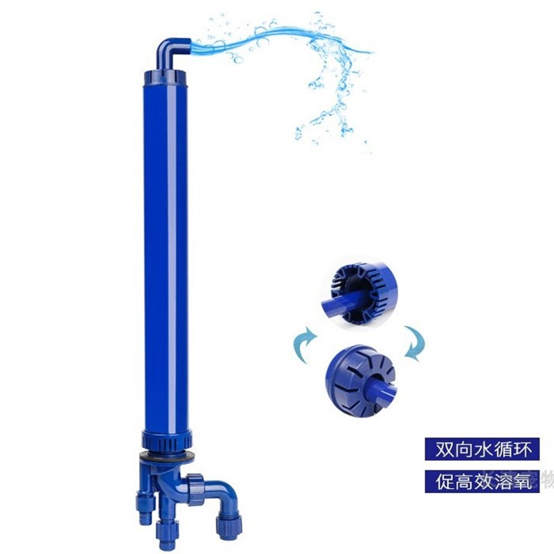 鱼缸四重溢流滤件套装底排水鱼缸改带管开孔管件