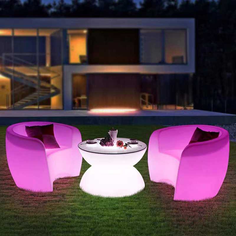 网红发光酒吧桌椅组合ktv包厢简约茶几户外休闲创意圆形咖啡小桌,3C数码配件,摄像机配件,淘宝优惠券,粉丝福利购,淘宝优惠卷