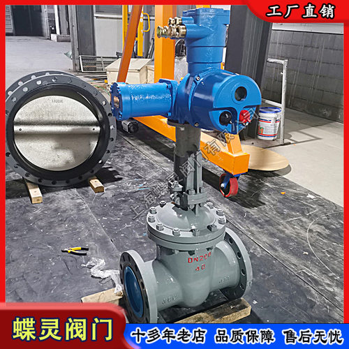直销矿用隔爆型电动闸阀 MZ941H-25C DN200煤安防爆电控阀PLC控制