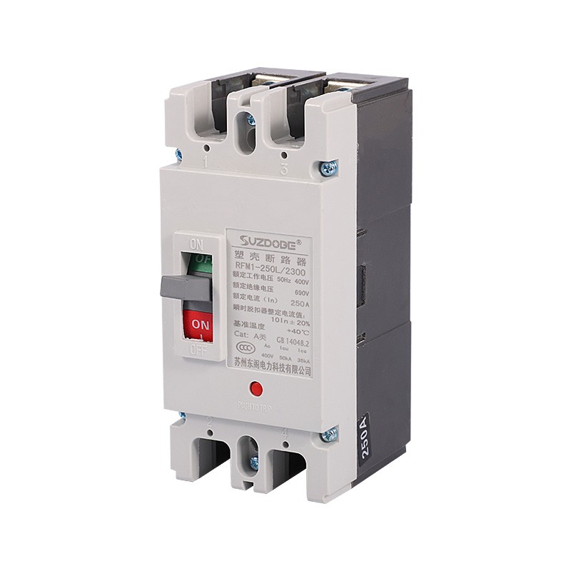2功率空气开关大20V 2流家用二相 大电P空开 125A 单相塑壳断路器