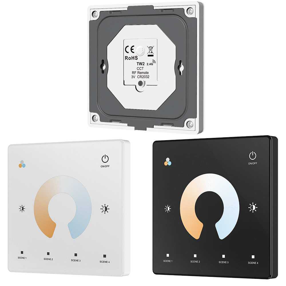 3VDC 调光CCT RGB RGBW RGB+CCT遥控器 可配对多个RF控制器或电源