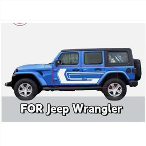适用于吉普牧马人Jeep Wrangler 车贴车身贴纸A1955
