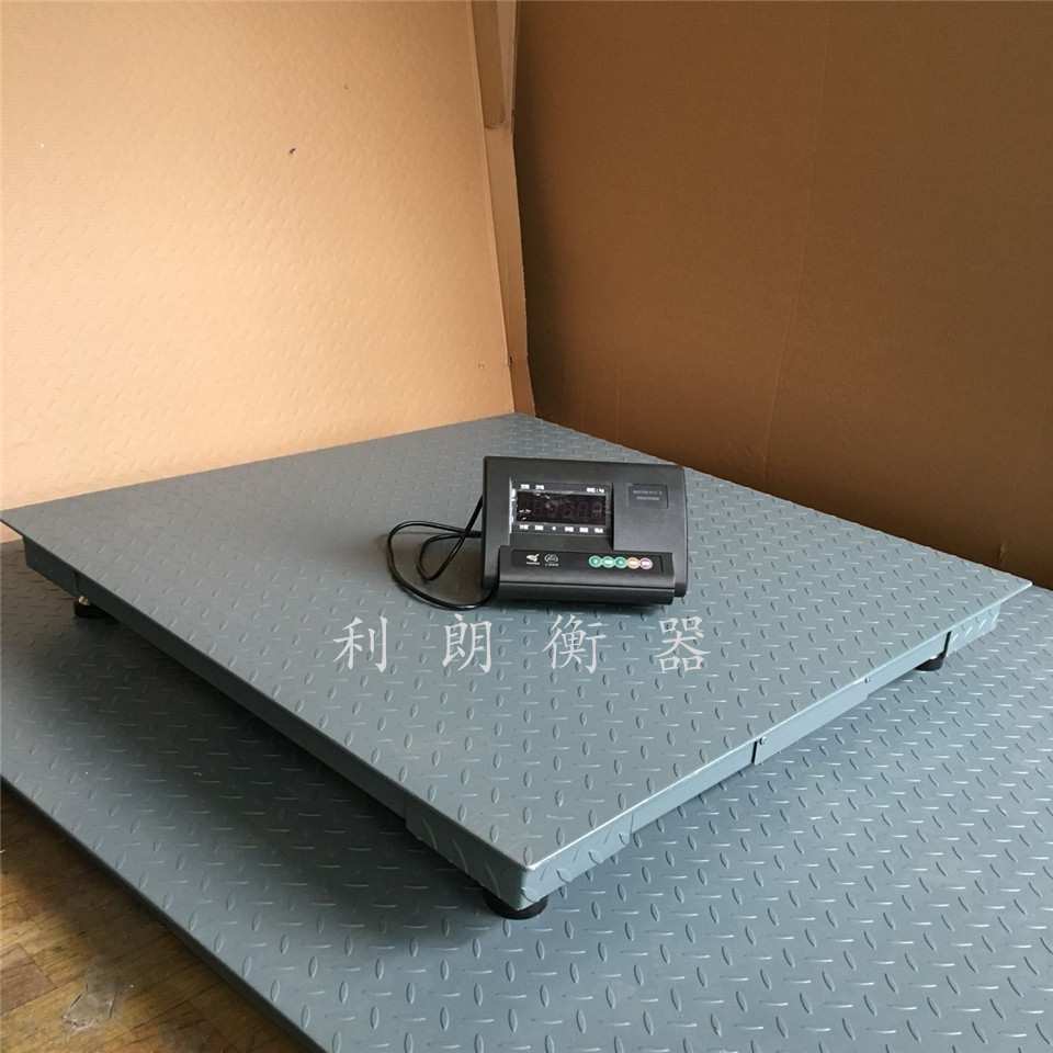 黄骅港口用5吨地磅 1.5*1.5米5T电子秤价格 物流称重加厚型地秤