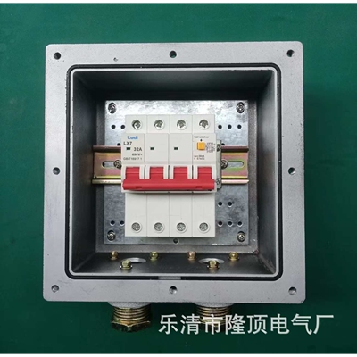 隆顶电气 Ex RCCB 带剩余动作电流保护器 RCBO 防爆漏电断路器
