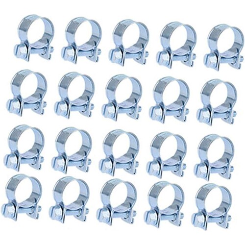Timunr 20Pcs Hose Clamps 5\/16 Inch Clamp Cinch Ring Crimp P