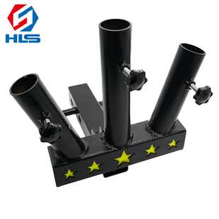 可折叠款越野旗杆支架2英寸三杆/两杆配有荧光条越野户外装备通用