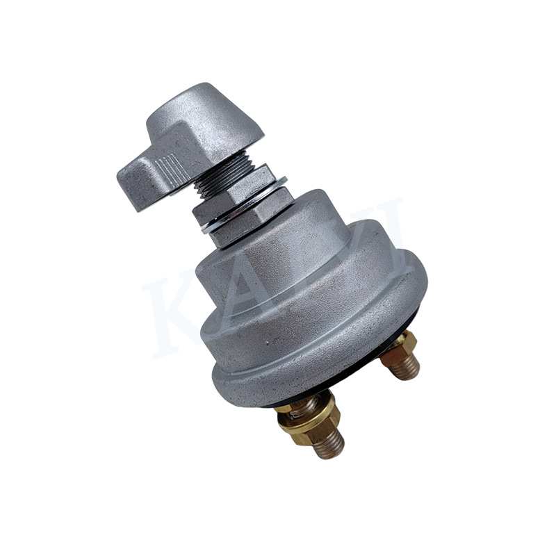 挖机配件EC140B/210B/240B/290B电瓶电源开关2线带手柄14588962