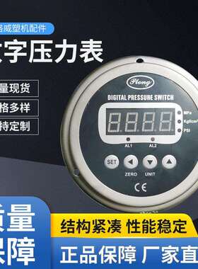 高精度压力表耐震 压力显示器测试器成型机仪表 ESP泡塑机械配件