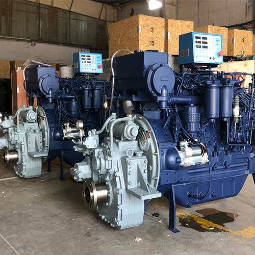 Weichai DEUTZ P6 Marine Engine 250HP Fuel Efficient w/ H/E