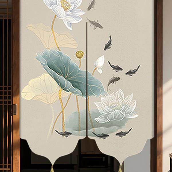 门帘隔断帘玄关半截式免打孔新中式客厅家用2025新款布帘遮挡帘子,玩具/童车/益智/积木/模型,毛绒/玩偶/公仔/布艺类玩具,淘宝优惠券,粉丝福利购,淘宝优惠卷