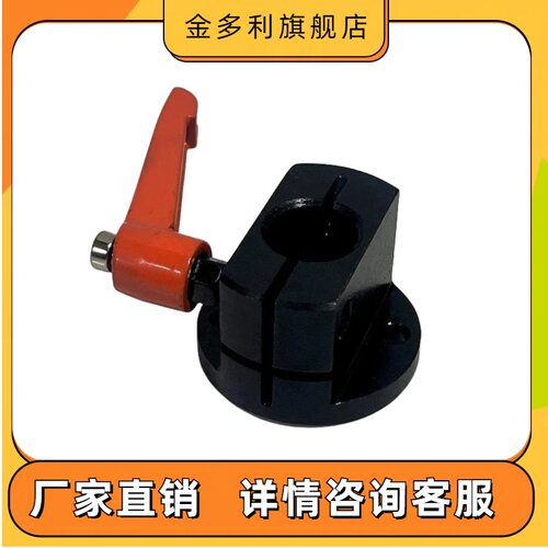 C-MTQAB 30度梯形丝杠防转动固定件圆法兰经济型轴承机构夹紧组件