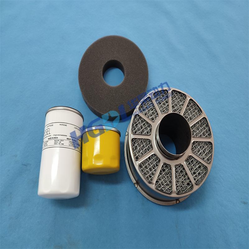 适用于泰州锋陵特种发电机JGDL-12X2/JGDL-12保养三滤4件套(原装)