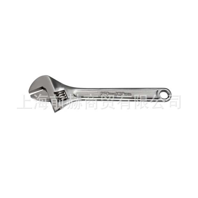 百固 Bahco SS001-250 活动扳手, 250 mm总长, 30mm钳口