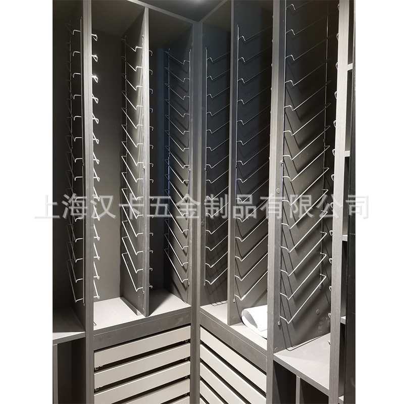 橱柜门板展架钩色板架层板托样板架子集成扣板色块样品电镀工艺