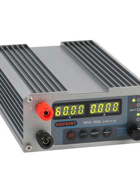 gophert格辉NPS-1602可调DC电源60v3a小型开关电源便携稳压电源台