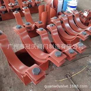 大口径管道支座管托 耐高温地埋滑动支架 架空管道隔热固定管托支