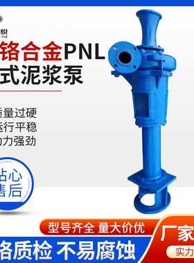 PNL泥浆泵立式4PNL杂质泵NL63路桥建筑打桩用杂质淤泥污水排污泵