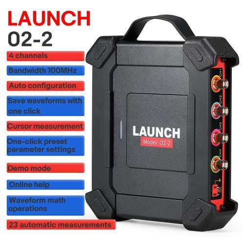 Launch O2-2 Scope Box Oscilloscope  4通道带100MHz示波器模块