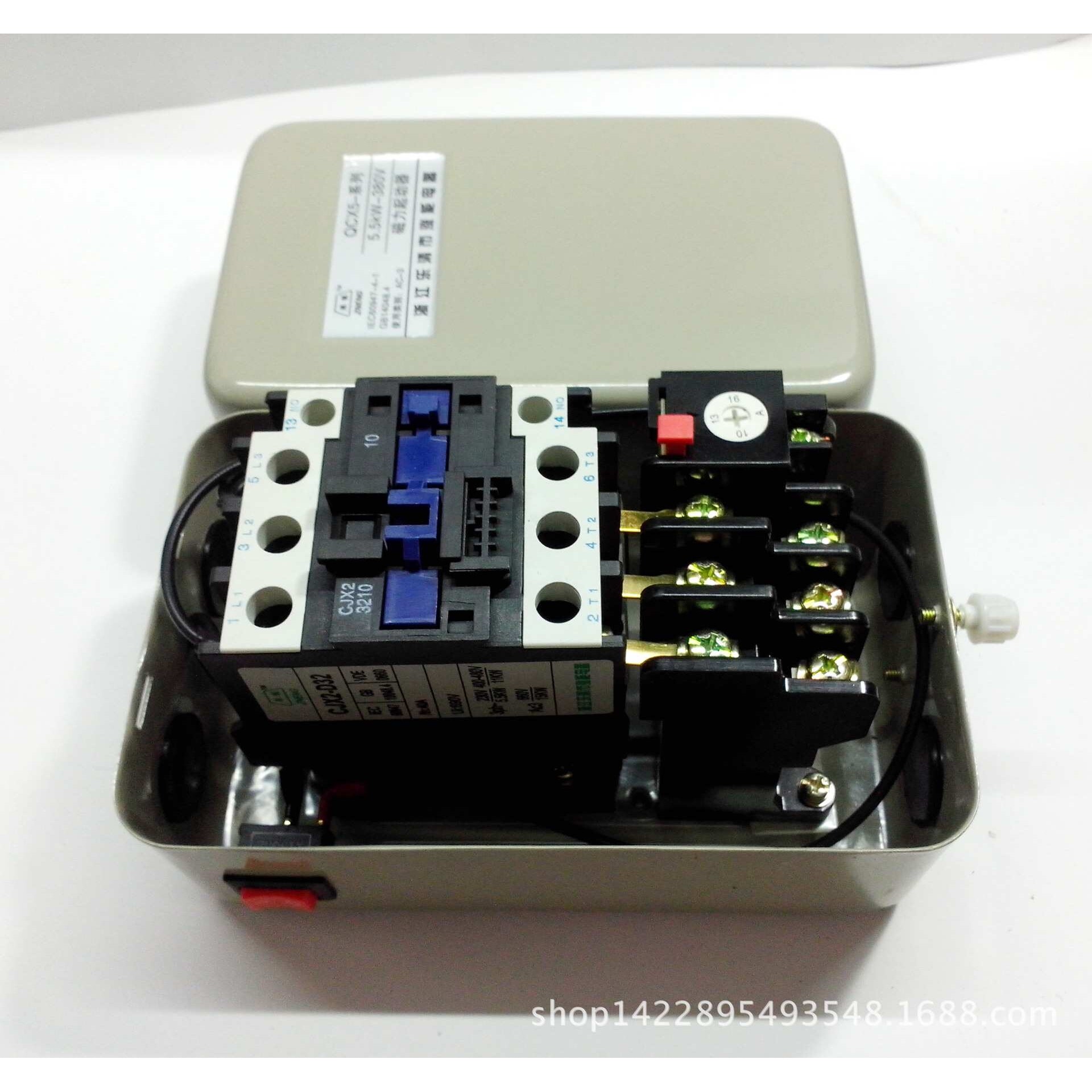 厂家直销磁力启动器 QCX5-系列 7.5千瓦磁力保护器 电动机保护器
