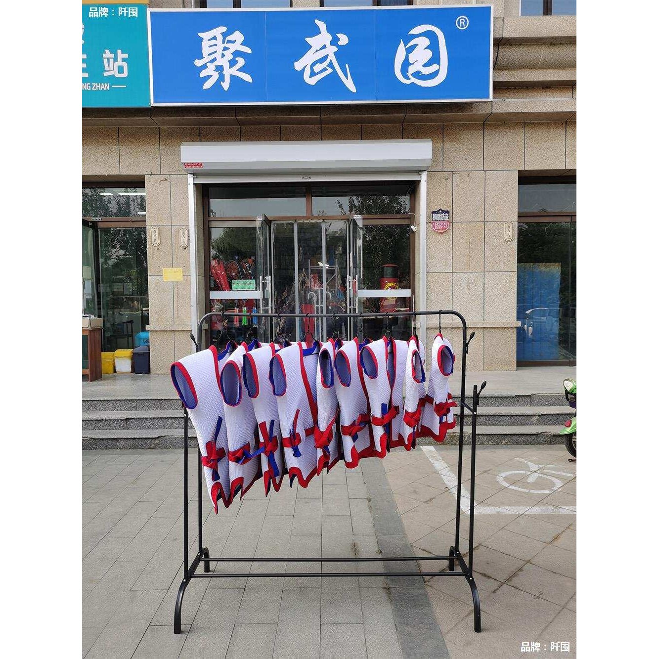 摔跤服中国式摔跤衣比赛服加厚褡裢传统跤比赛摔跤衣送便携包