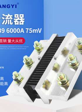 FL-39 6000A75mV 外附分流器 直流电流分流器 0.5级配件锰铜新料