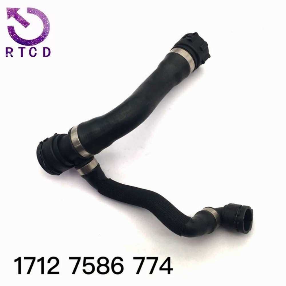 水箱散热器软管(左上角) 17127586774 适用宝马X5 X6 E70 E71 200