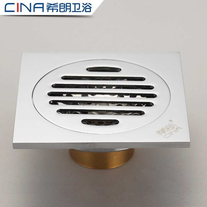加厚卫生间洗衣机地漏全铜防臭地漏芯盖防虫防反水过滤网防溢水器