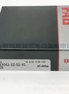 F-A-G 精密滚珠丝杠轴承 BSB3062-2Z-SU-XL L409 30mm 62mm 15mm