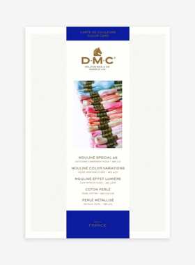 Embroidery Thread Shade Card 法国DMC线色卡 刺绣线标准色卡