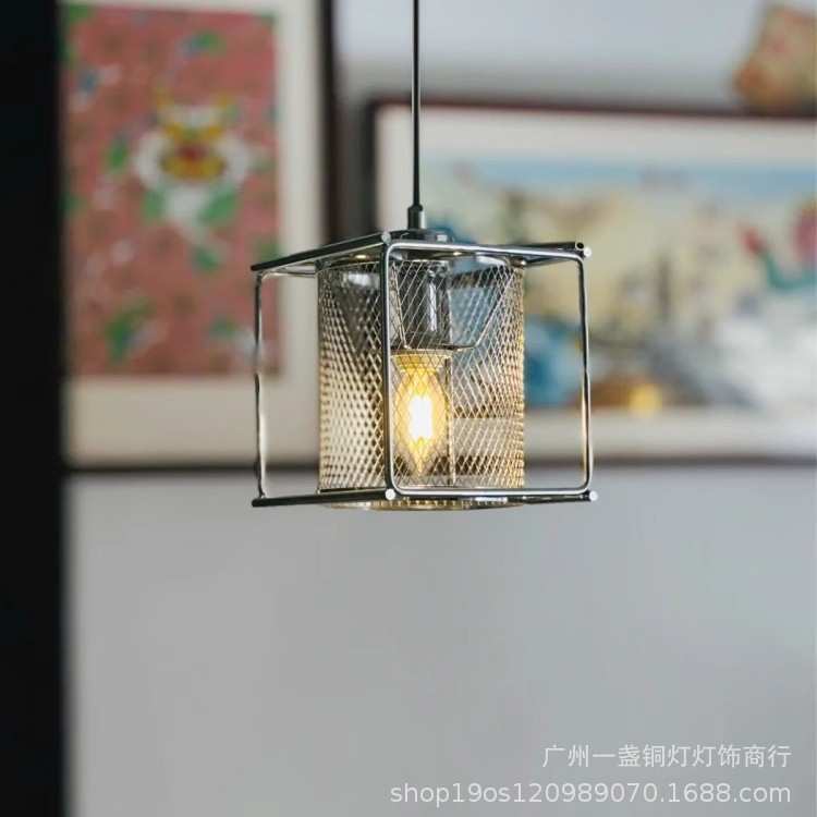 北欧复古工业风包豪斯吊灯简约餐厅卧室吊灯咖啡店试衣间氛围吊灯