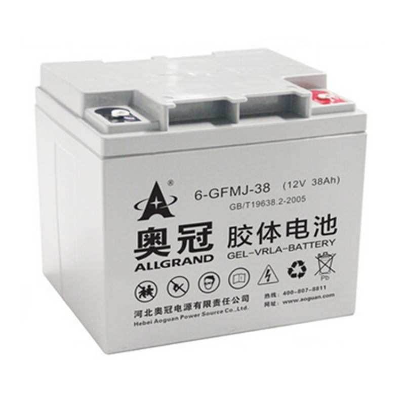 奥冠蓄电池6-GFMJ-38 6-GFMJ-24 12v24AH 12V38AH UPS胶体电池
