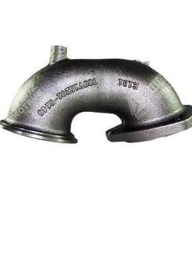 重汽MC07曼发动机双级增压器排气弯管 HOWOT5G发动机排气管