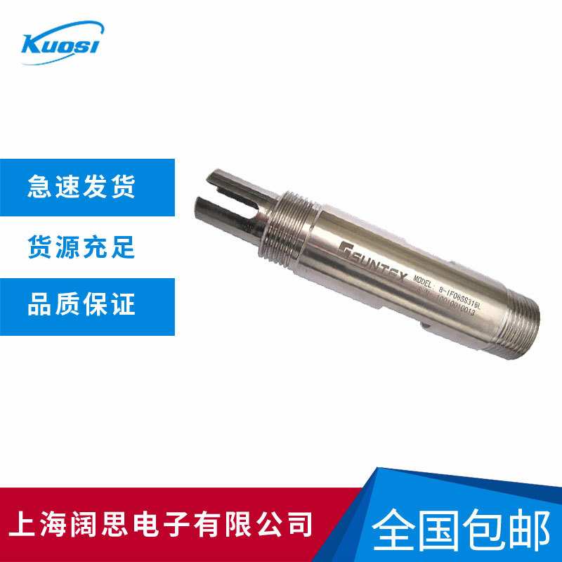 pH/ORP电极保护管8-IF06SS316L SUNTEX管路式三通电极接头